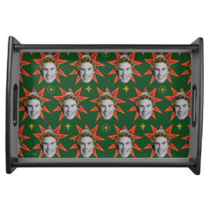 Buddy the Elf Emotions Pattern Serving Tray