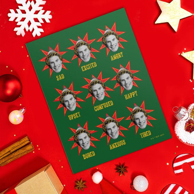 Buddy the Elf | Emotions Postcard (Creator Uploaded)