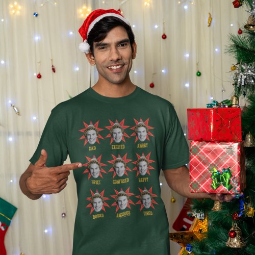 Buddy the Elf  Emotions T_Shirt