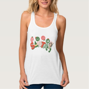 Buddy the Elf Fa La La La Santa Tank Top