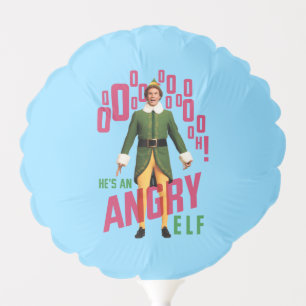 Buddy the Elf He's an Angry Elf Balloon
