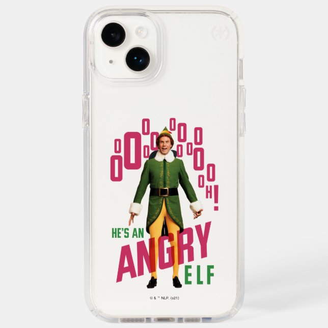 Buddy the Elf | He's an Angry Elf Speck iPhone Case (Front)