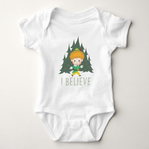 Buddy the Elf I Believe Baby Bodysuit