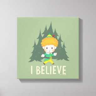 Buddy the Elf I Believe Canvas Print