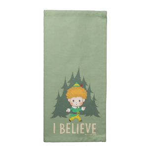 Buddy the Elf I Believe Cloth Napkin