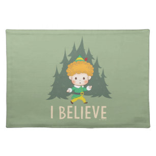 Buddy the Elf I Believe Cloth Placemat