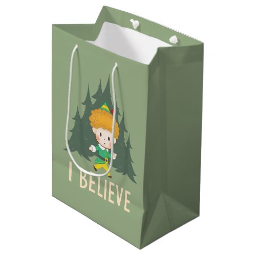 Buddy the Elf I Believe Medium Gift Bag