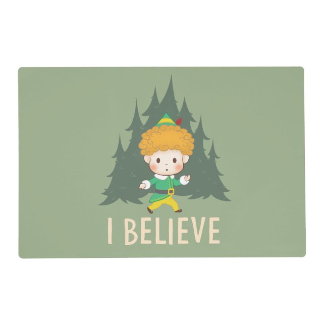 Buddy the Elf I Believe Placemat (Front)