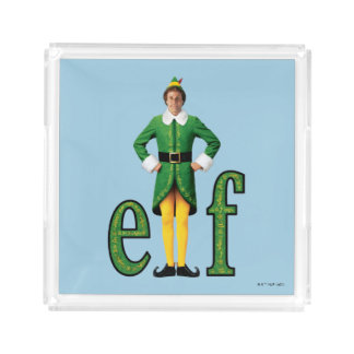 Buddy the Elf Movie Logo Acrylic Tray