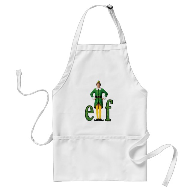 Buddy the Elf Movie Logo Adult Apron (Front)
