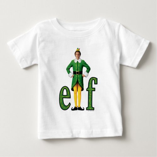 Buddy the Elf Movie Logo Baby T_Shirt