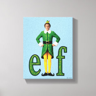 Buddy the Elf Movie Logo Canvas Print