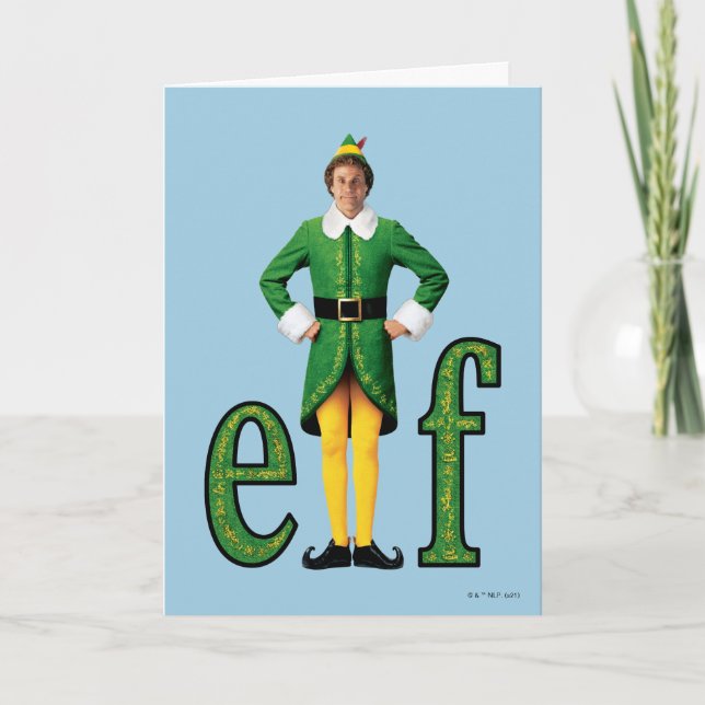 Buddy the Elf Movie Logo Card (Front)