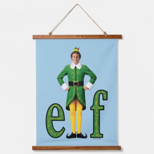 Buddy the Elf Movie Logo Hanging Tapestry