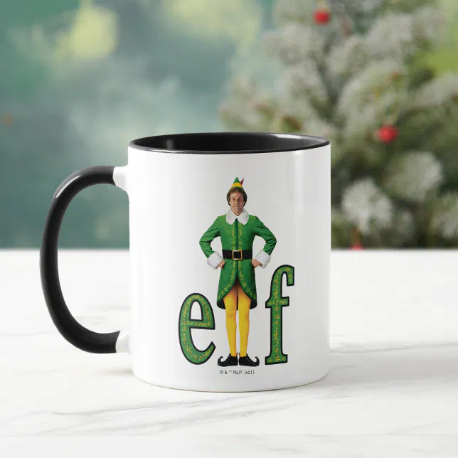 QUICKMUGS2U Elf Mug - 11oz White Ceramic Coffee Cup With Buddy The Elf Movie Quote, Dishwasher Safe - View #11