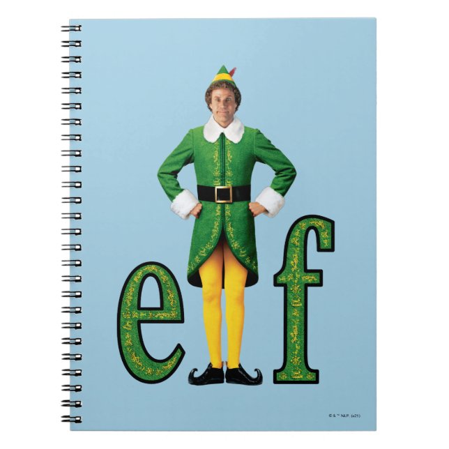 Buddy the Elf Movie Logo Notebook (Front)