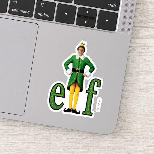 Buddy the Elf Movie Logo Sticker
