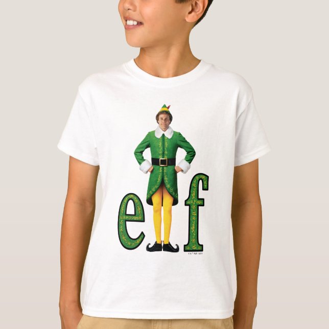 Buddy the Elf Movie Logo T-Shirt (Front)