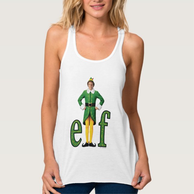 Buddy the Elf Movie Logo Tank Top (Front)