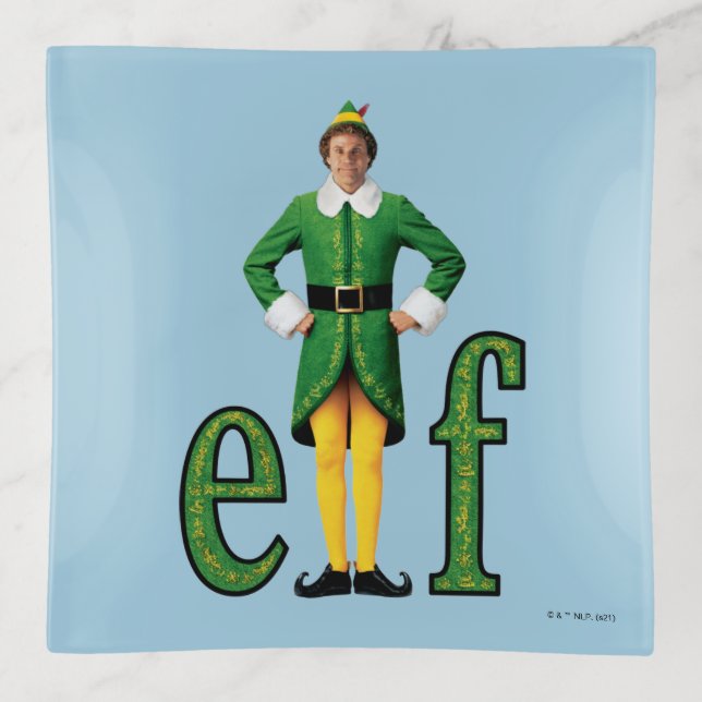 Buddy the Elf Movie Logo Trinket Tray (Front)