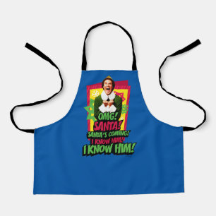 Buddy the Elf   OMG! Santa! Apron