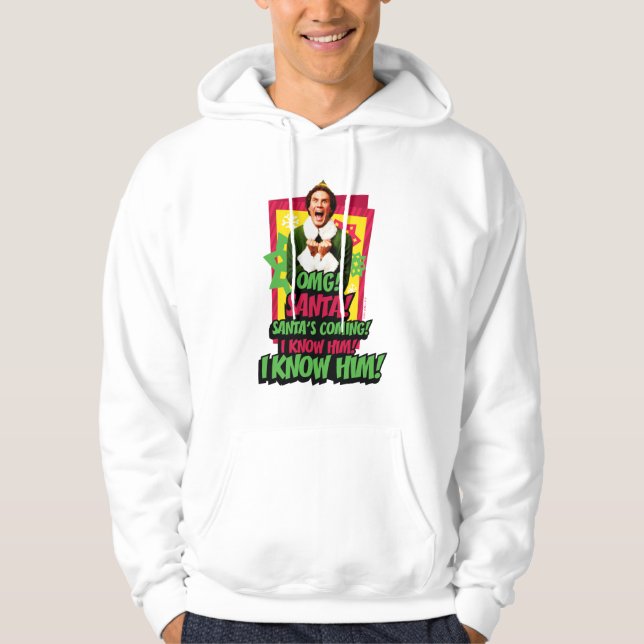 Buddy the Elf | OMG! Santa! Hoodie (Front)