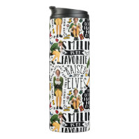 ELF Christmas 20oz hot/cold tumbler Elf Movie Quote Tumbler