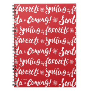 Buddy the Elf   Smiling is my Favorite Pattern Notebook
