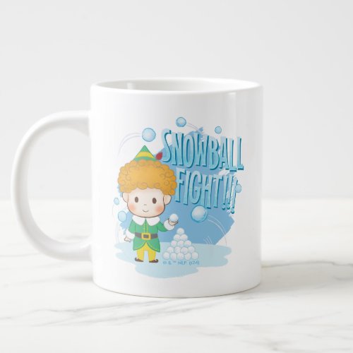 Buddy the Elf Snowball Fight Giant Coffee Mug