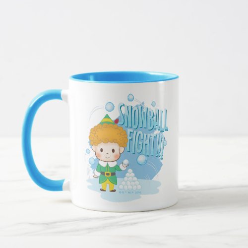 Buddy the Elf Snowball Fight Mug