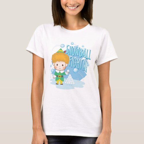 Buddy the Elf Snowball Fight T_Shirt