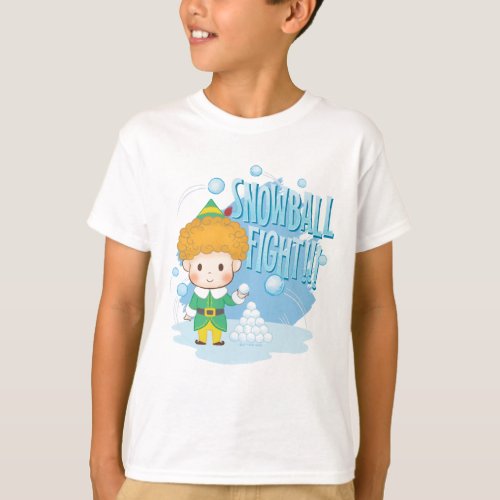 Buddy the Elf Snowball Fight T_Shirt