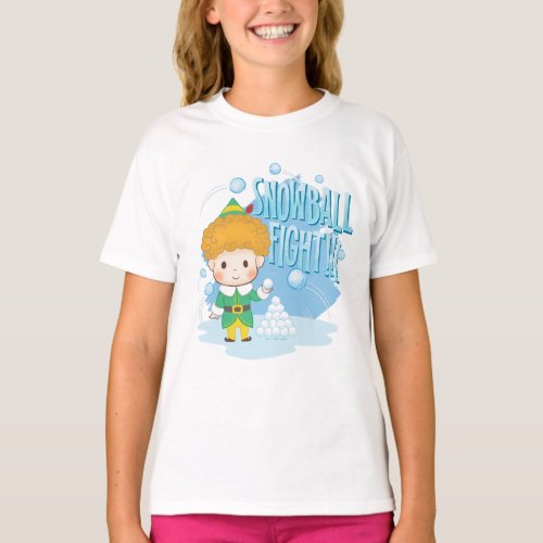 Buddy the Elf Snowball Fight T_Shirt