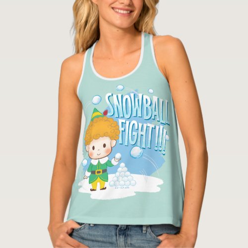 Buddy the Elf Snowball Fight Tank Top