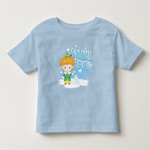 Buddy the Elf Snowball Fight Toddler T_shirt