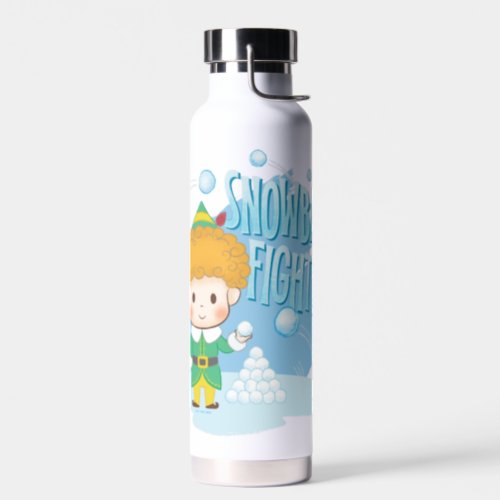 Buddy the Elf Snowball Fight Water Bottle