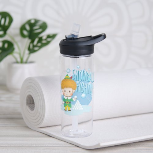 Buddy the Elf Snowball Fight Water Bottle