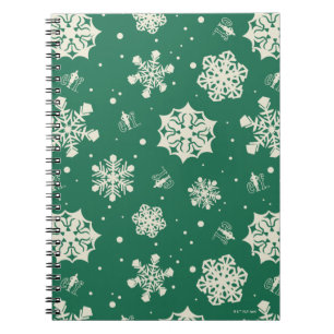 Buddy the Elf Snowflake Pattern Notebook
