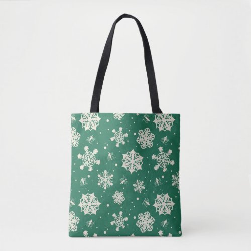 Buddy the Elf Snowflake Pattern Tote Bag