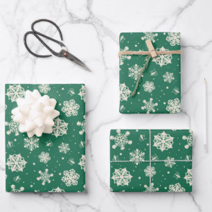 Buddy the Elf Snowflake Pattern Wrapping Paper Sheets