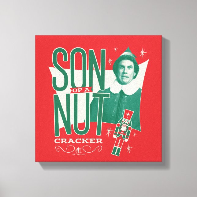 Buddy the Elf Son of a Nutcracker Canvas Print (Front)