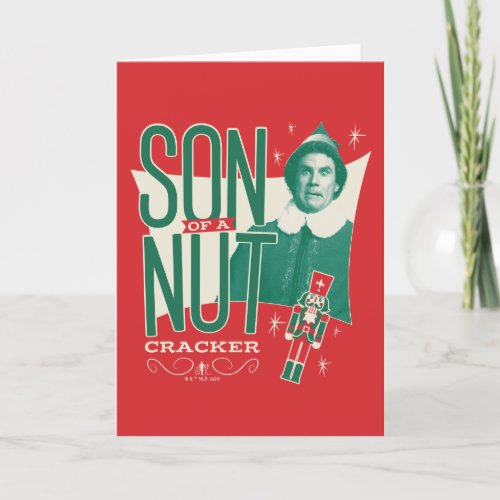 Buddy the Elf Son of a Nutcracker Holiday Card
