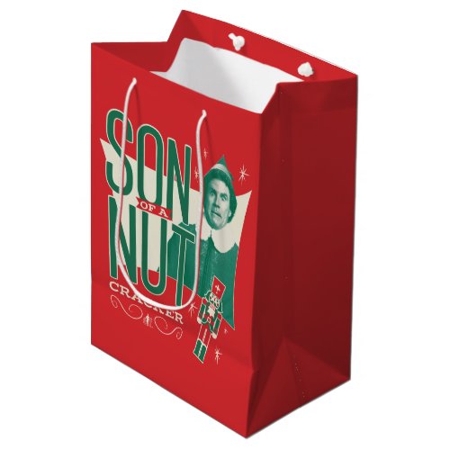 Buddy the Elf Son of a Nutcracker Medium Gift Bag