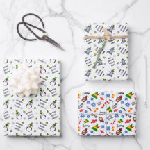 Buddy the Elf Variety Christmas Wrap