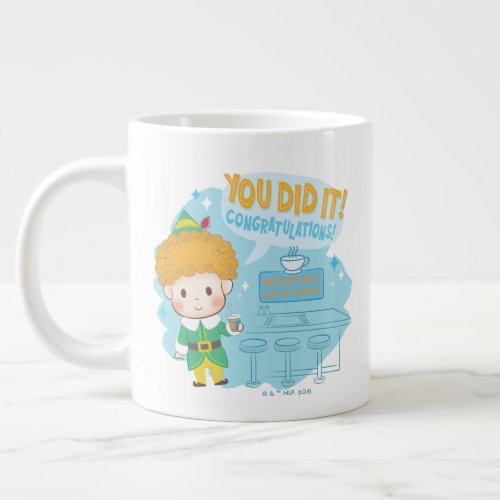 Buddy the Elf You Did It Congratulations Giant Coffee Mug