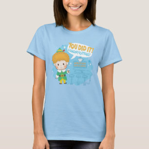 Buddy the Elf You Did It! Congratulations! T-Shirt