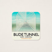 Bude Tunnel, Cornwall Parody Travel poster (Back)