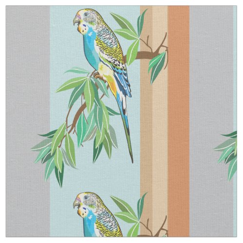 Budgerigar  Australian parakeet Fabric