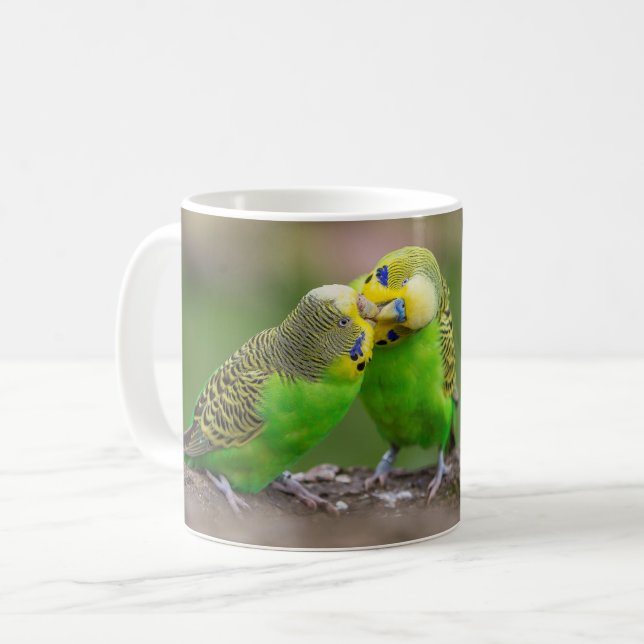 Budgerigar Coffee Mug (Front Left)