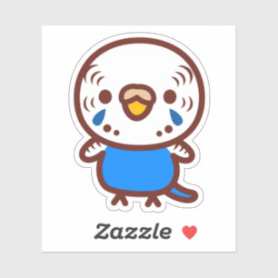 Budgerigar / Normal cobalt female Sticker